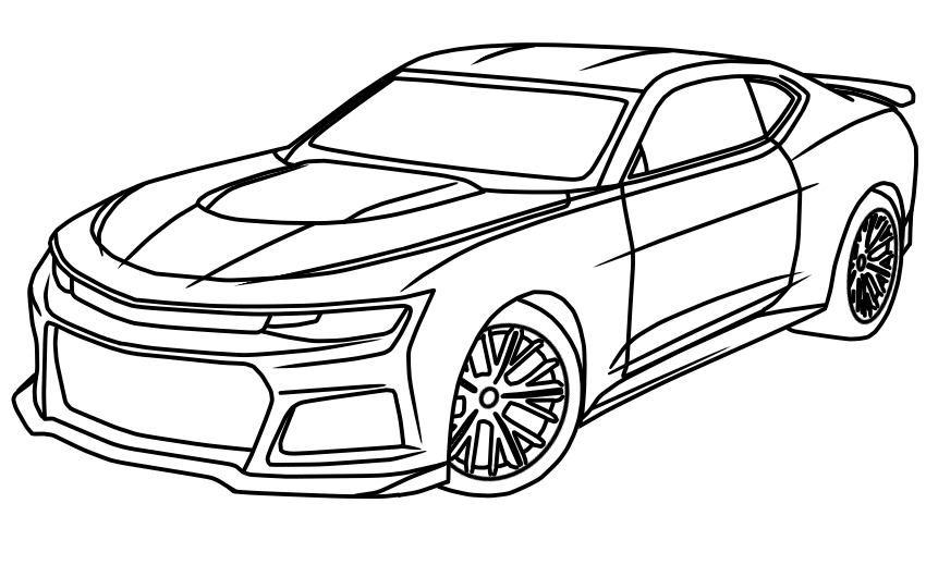 Chevrolet Camaro ZL1 - SketcHye.