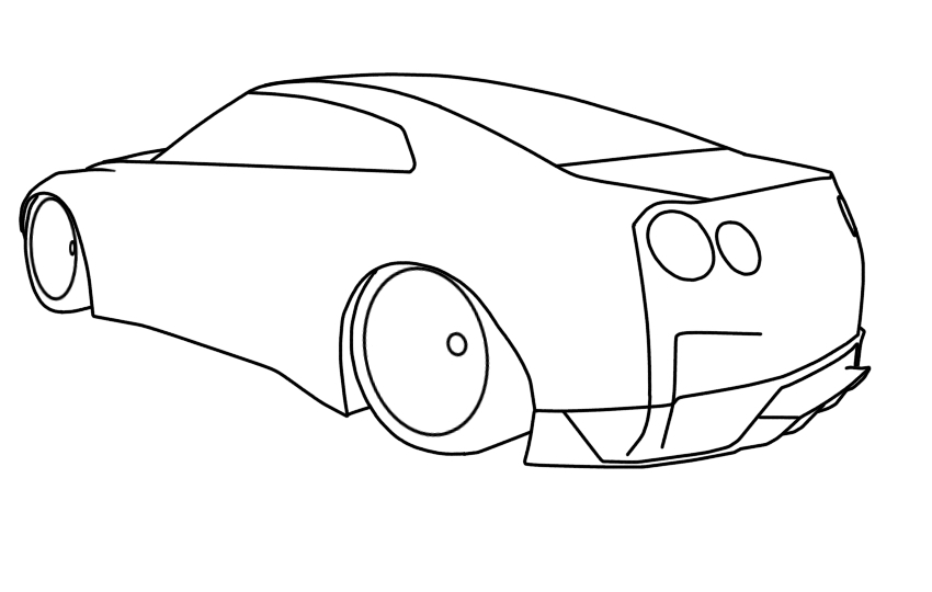 Featured image of post How To Draw A Nissan Gtr R35 If a racing game had this cover i d buy it